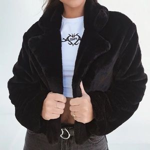TIGER MIST MIMI FAUX FUR JACKET